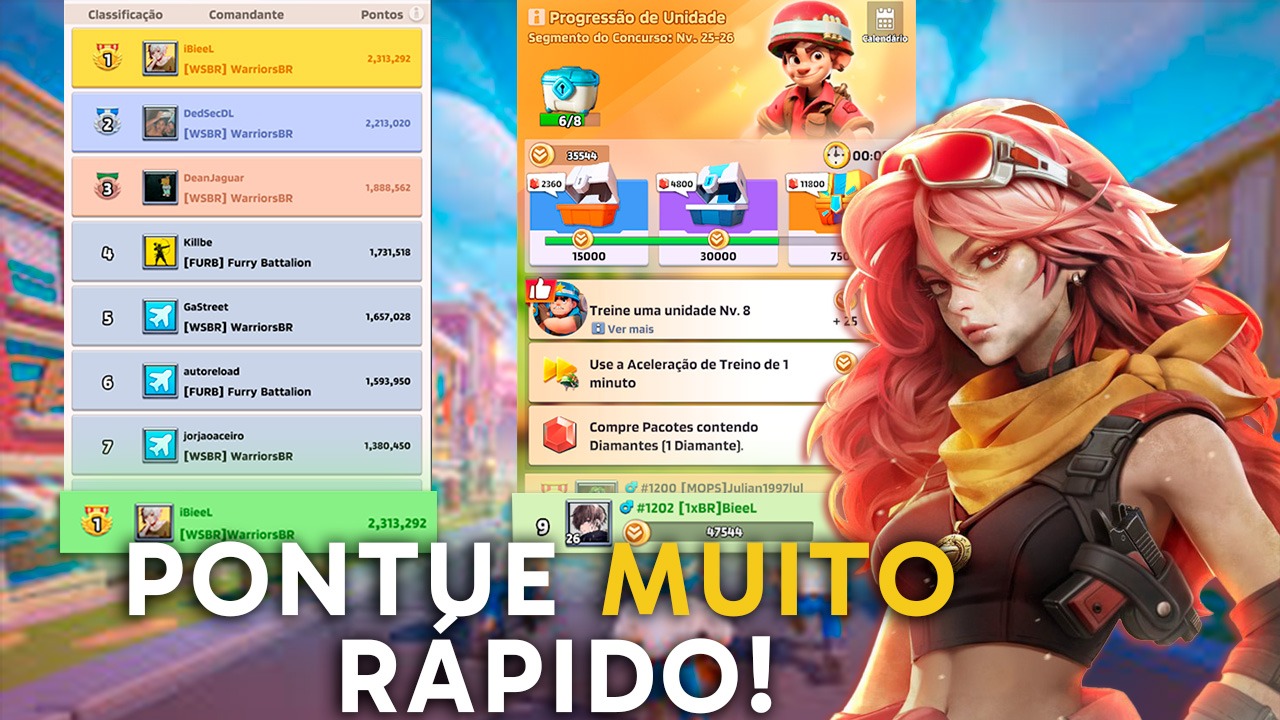 TOP 1 NO VS + Corrida Armamentista: Guia Completo para Pontuar Muito!